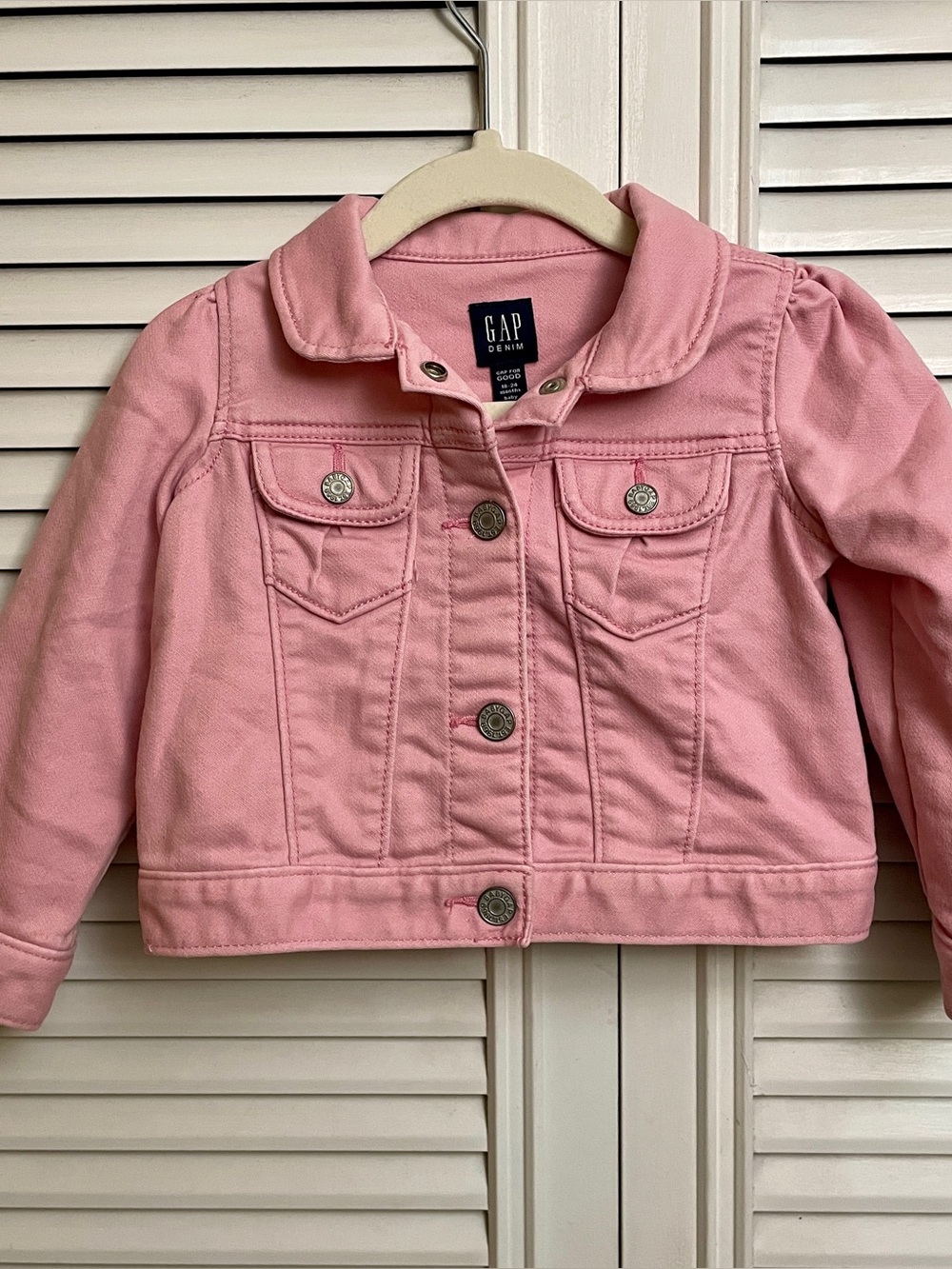Baby Gap Pink Denim Jacket